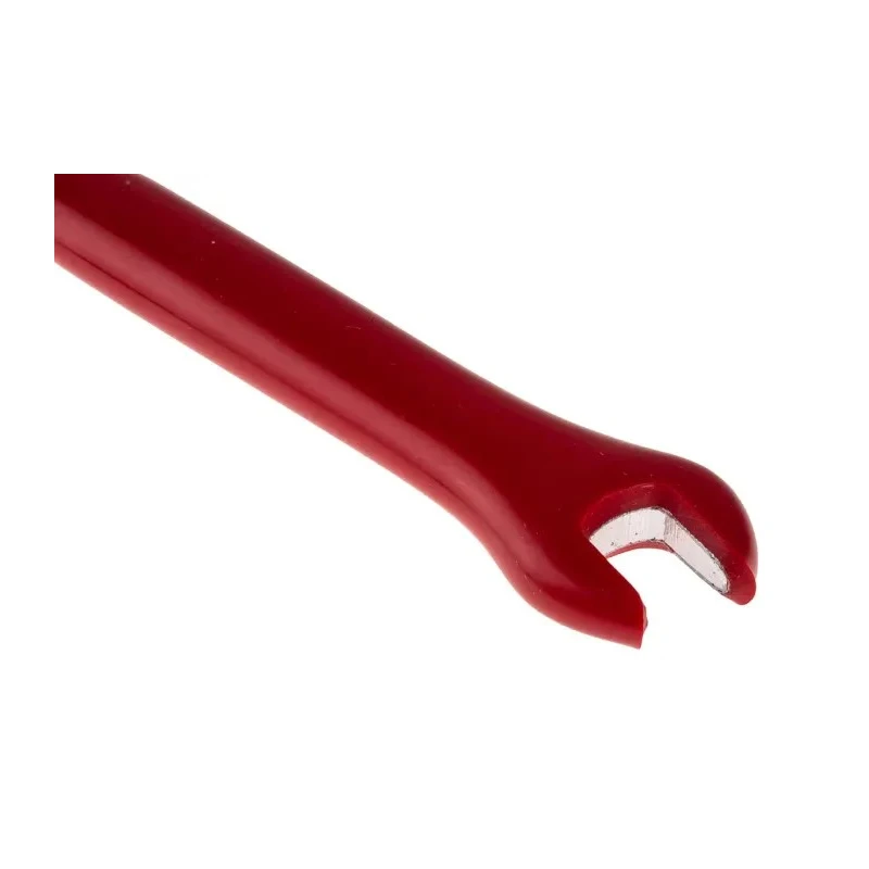 RS PRO Insulated Open End Spanner Metric, 150mm Overall Length, 8 mm Size, Chrome Vanadium Steel, IEC 60900, Model 197-3794