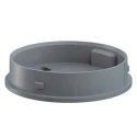 Werma LED Grey Mounting Base for use with EvoSIGNAL Series Model 261.700.01