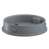 Werma LED Grey Mounting Base for use with EvoSIGNAL Series Model 261.700.01