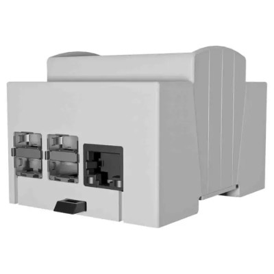 Italtronic Raspberry Pi Case for Raspberry Pi 4, Light Grey, ABS Body, UL94-V0 Rated 25.0410000.RP4