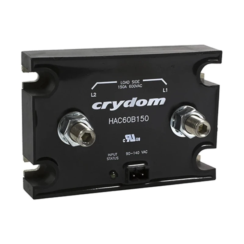 Crydom HAC Series Panel Mount Solid State Relay 150 A Load 660 V AC Load 32 V DC Control HAC60D150H