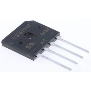 Taiwan Semiconductor Bridge Rectifier, 200 V 8 A Forward Current, 200 A Surge, 4-Pin Through Hole GBU803