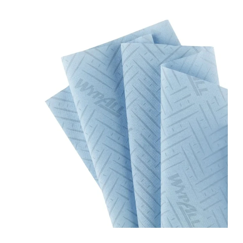 WYPALL L10 Food & Hygiene Wiping Roll Blue Centrefeed Cleaning Wipes, 1 Ply, 380 x 183 mm, 2580 Sheets 6223
