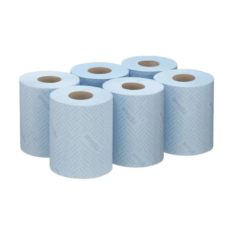 WYPALL L10 Food & Hygiene Wiping Roll Blue Centrefeed Cleaning Wipes, 1 Ply, 380 x 183 mm, 2580 Sheets 6223