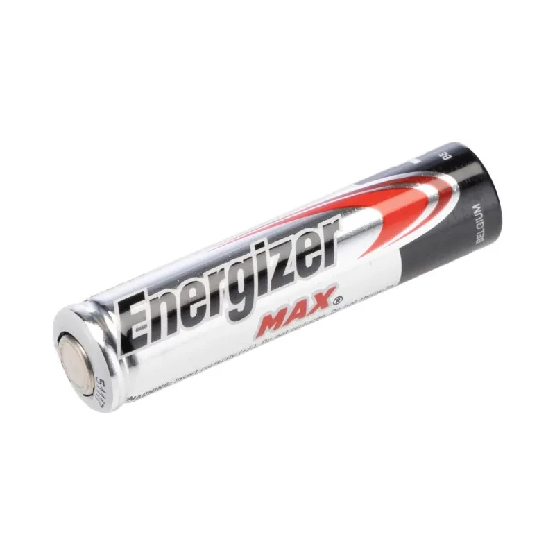 Energizer MAX Zinc Manganese Dioxide AAA Battery 1.5 V 1.2 Ah 12 Pack 7638900438246