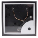 RS PRO Analogue Panel Ammeter 5 A AC, 92 mm x 92 mm, ±1.5 % Accuracy Moving Iron 901-0352