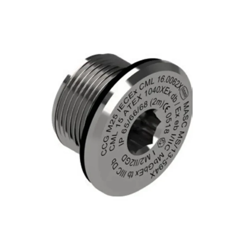 Moflash Brass Cable Gland Plug M20 Thread 25 mm Diameter Threaded 50204