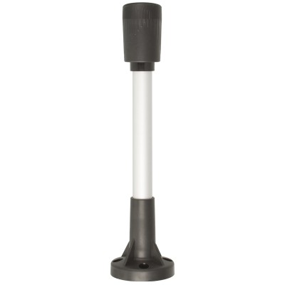 Moflash LED-TLM Series Mounting Base with 100mm Pole Height, LED Bulb Compatible, IP65 Rated IP65