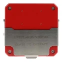 Moflash Red Break Glass Call Point Indoor & Outdoor Resettable IP66 Rated Hazardous Area Certified CP135
