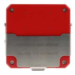 Moflash Red Break Glass Call Point Indoor & Outdoor Resettable IP66 Rated Hazardous Area Certified CP135