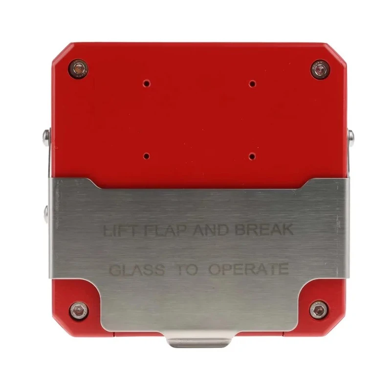 Moflash Red Break Glass Call Point Indoor & Outdoor Resettable IP66 Rated Hazardous Area Certified CP135