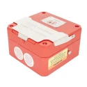 Moflash Red Break Glass Call Point Indoor & Outdoor Resettable IP66 Rated Hazardous Area Certified CP135