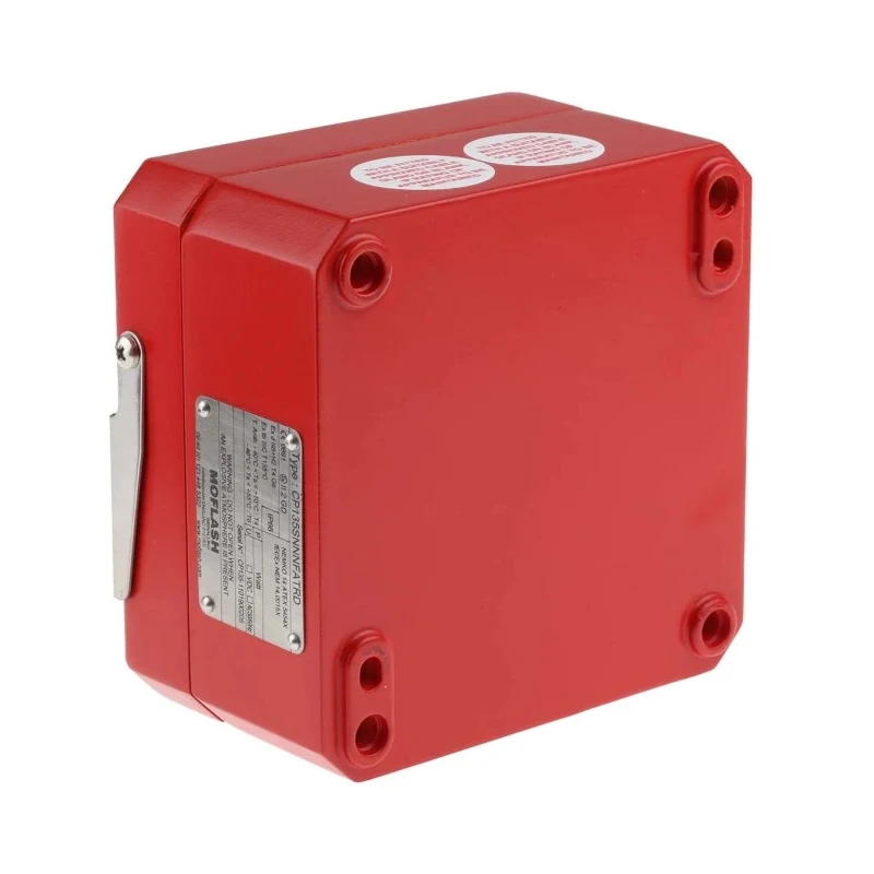 Moflash Red Break Glass Call Point Indoor & Outdoor Resettable IP66 Rated Hazardous Area Certified CP135