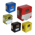 Moflash Red Break Glass Call Point Indoor & Outdoor Resettable IP66 Rated Hazardous Area Certified CP135
