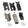 TE Connectivity Type II Cable Straight Mini I/O Connector Male 8 Way Shielded 2201855-1