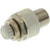 SMC Brass Pneumatic Silencer 1.5 MPa Threaded R ASN2