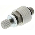SMC Brass Pneumatic Silencer Threaded Metric Connection M5 Noise Reduction 20dB 1.5 MPa ASN2