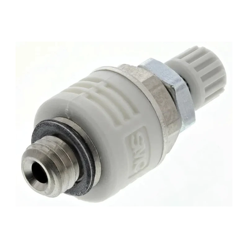 SMC Brass Pneumatic Silencer Threaded Metric Connection M5 Noise Reduction 20dB 1.5 MPa ASN2