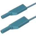 Hirschmann Test & Measurement Connector Test Lead 16A, 1000 V AC/DC, Blue, 500 mm Lead Length 934168102