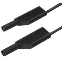 Hirschmann Test & Measurement Connector Test Lead 16A, 1000 V AC/DC, Black, 2m Lead Length 934169100