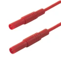 Hirschmann Test & Measurement Connector Test Lead 16A, 1000 V ac, 1000 V dc, Red, 1 m Lead Length 934174101