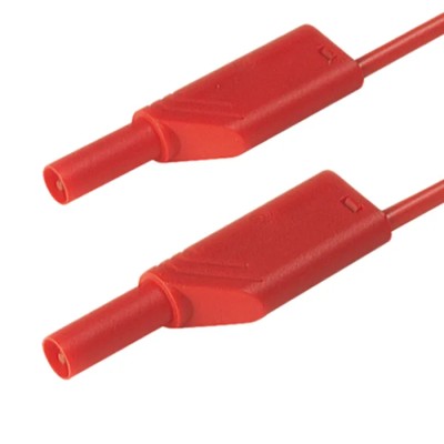 Hirschmann Test & Measurement Connector Test Lead 16A 1000V AC/DC 1m Lead Length 934195101