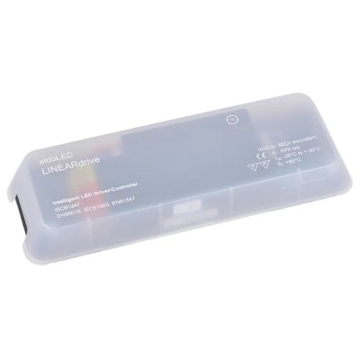 eldoLED 2 Output Constant Voltage LED Driver 12V/24V 200W 8A Dimming 1/10 V LIN211D1-LN