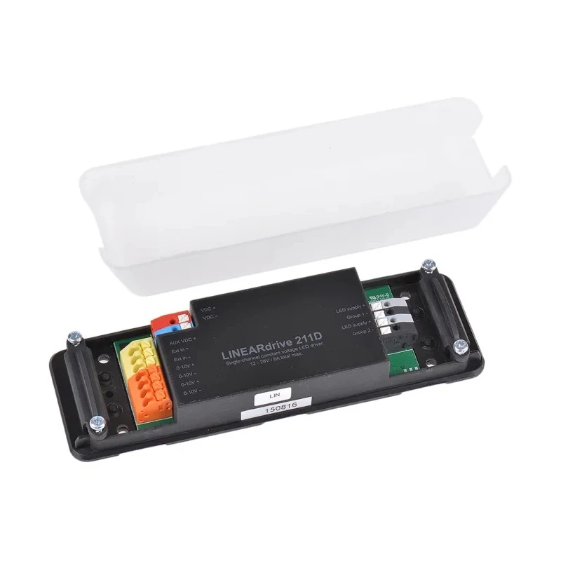 eldoLED 2 Output Constant Voltage LED Driver 12V/24V 200W 8A Dimming 1/10 V LIN211D1-LN