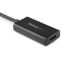 RS PRO 1 port DisplayPort to HDMI Adapter Black 120 mm Length 4096 x 2160 pixel Maximum Resolution DP2HD4K60H