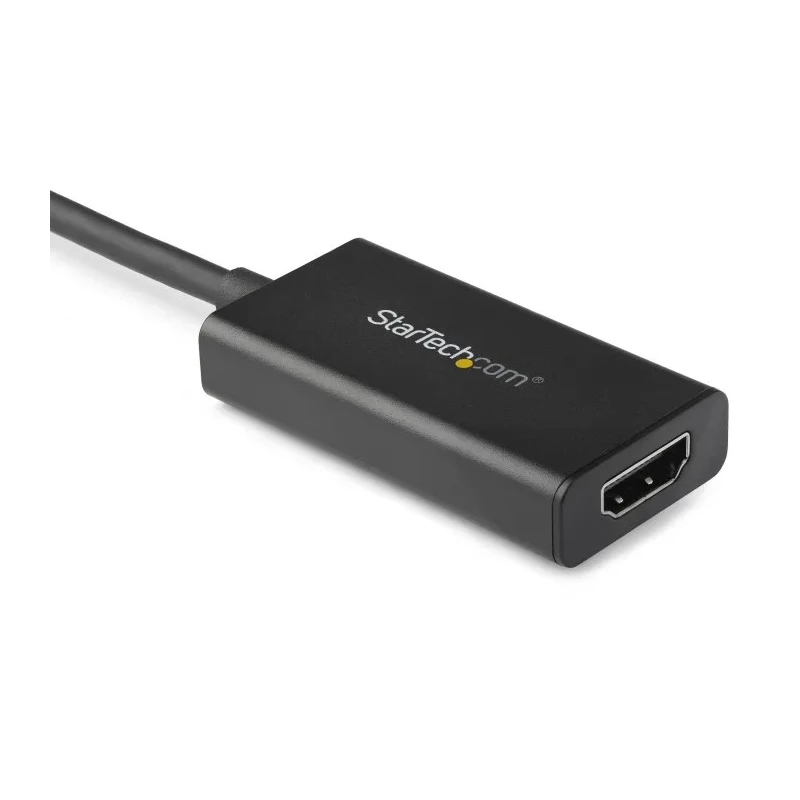 RS PRO 1 port DisplayPort to HDMI Adapter Black 120 mm Length 4096 x 2160 pixel Maximum Resolution DP2HD4K60H
