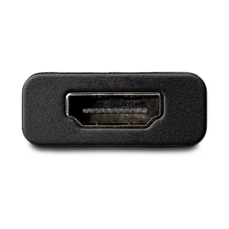 RS PRO 1 port DisplayPort to HDMI Adapter Black 120 mm Length 4096 x 2160 pixel Maximum Resolution DP2HD4K60H