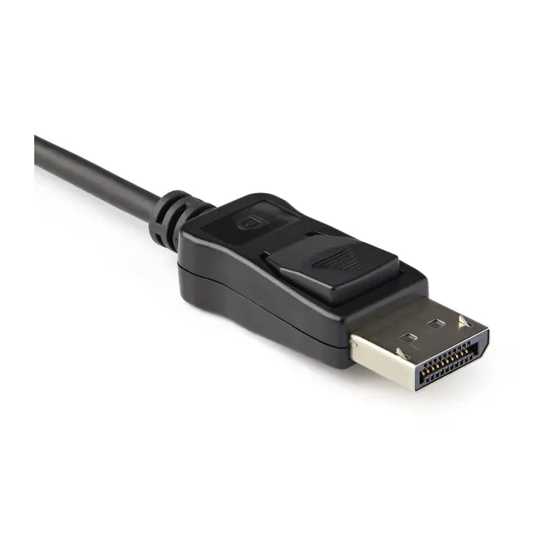 RS PRO 1 port DisplayPort to HDMI Adapter Black 120 mm Length 4096 x 2160 pixel Maximum Resolution DP2HD4K60H