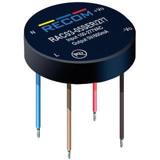 Recom Switching Power Supply 24V DC, 3W Power, 85-305V AC Input, Chassis Mount RAC03-24SER/277