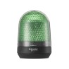 Schneider Electric Harmony XVR Series Green LED Beacon 24V dc, Flashing Rotating Base, IP23 IP65 XVR3B03