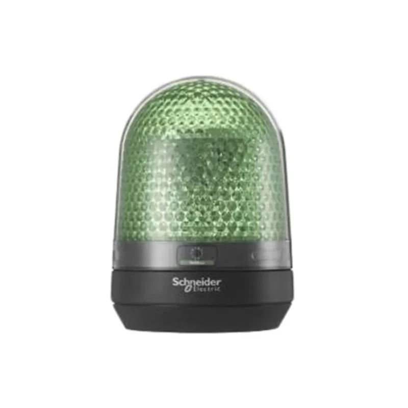 Schneider Electric Harmony XVR Series Green Beacon 230V AC Flashing, Rotating Base, LED Bulb, IP23, IP65 XVR3M03