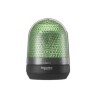 Schneider Electric Harmony XVR Series Green Beacon 230V AC Flashing, Rotating Base, LED Bulb, IP23, IP65 XVR3M03