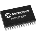 Microchip PIC16F873-20I/SP 8-bit PIC Microcontroller 20 MHz 7kB FLASH 28-Pin PDIP