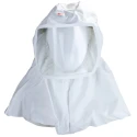 3M White Polyurethane Protective Hood, Resistant to Liquid Splash and Dust, Size M S-533L