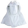 3M White Polyurethane Protective Hood, Resistant to Liquid Splash and Dust, Size M S-533L