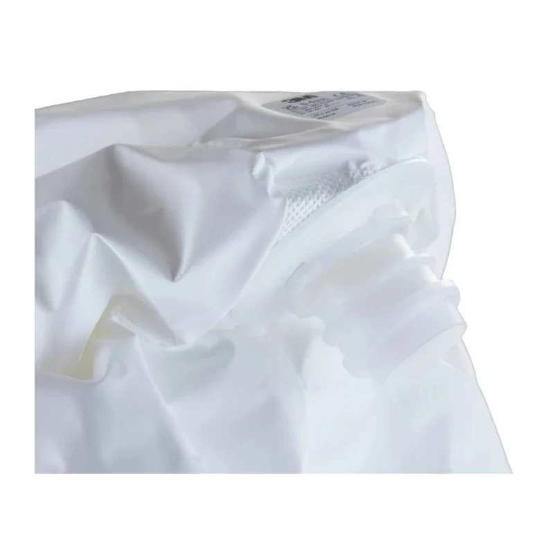 3M White Polyurethane Protective Hood, Resistant to Liquid Splash and Dust, Size M S-533L