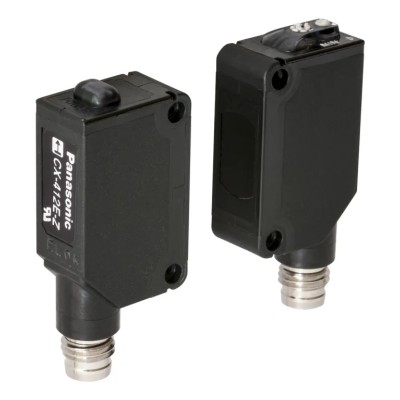 Panasonic Through Beam Photoelectric Sensor, Block Type, 15 m Detection Range, PNP Output, IP67 CX-412-P-Z