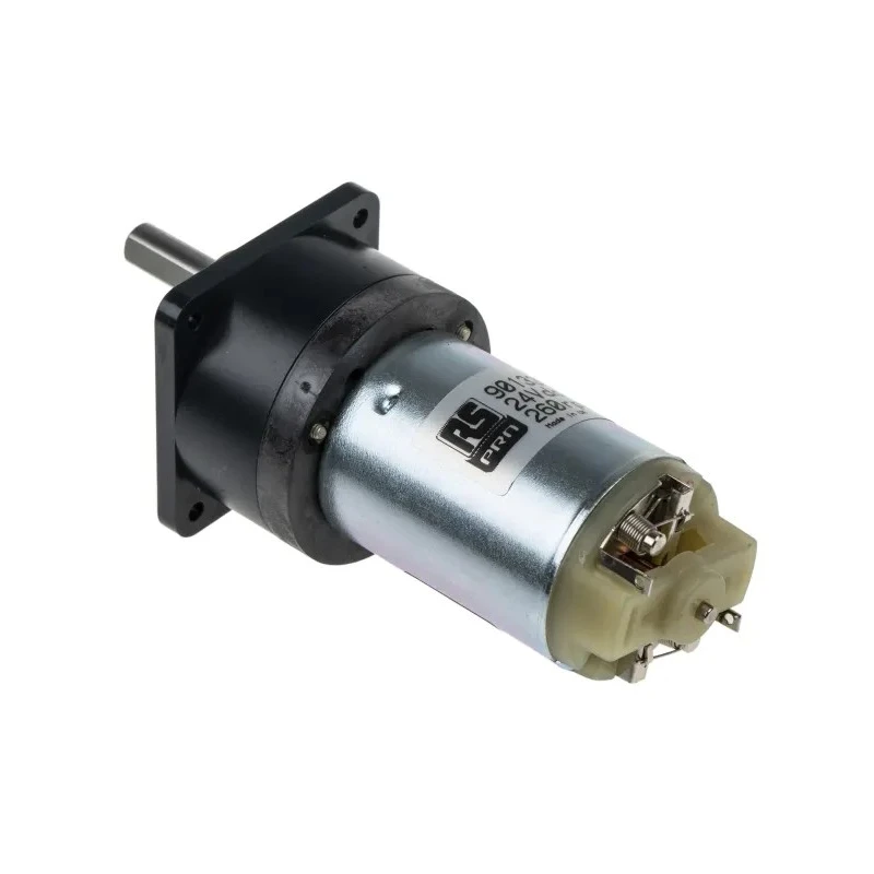 RS PRO Brushed Geared DC Geared Motor, 24 V dc, 4.03 W, 70 mNm Torque, 260 rpm, 6 mm Shaft Diameter 901-3305