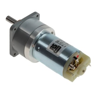 RS 24 V DC Brushed Geared Motor, 4.03 W, 30 Ncm Torque, 47 rpm, 6 mm Shaft, Steel Iron Core 901-3311