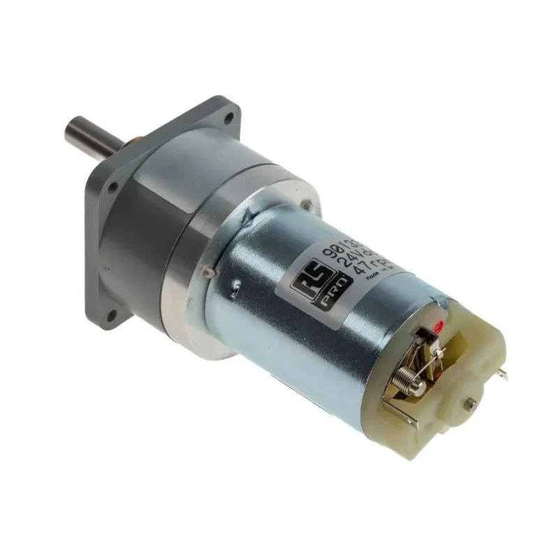 RS 24 V DC Brushed Geared Motor, 4.03 W, 30 Ncm Torque, 47 rpm, 6 mm Shaft, Steel Iron Core 901-3311
