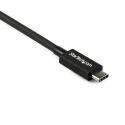 StarTech.com Thunderbolt Cable USB 3.2 800 mm, 40 Gbps Data Transfer Rate, 100W Power Delivery TBLT34MM80CM