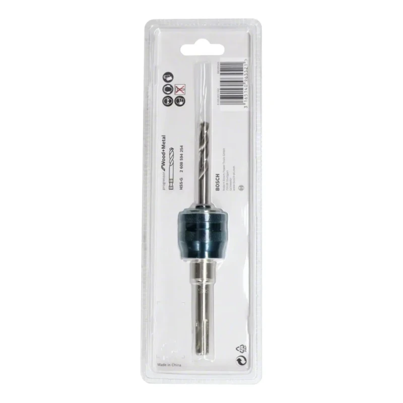 Bosch HSS-G 8.7 mm Diameter Drill Bit, 7.15 mm Bit Size, 85 mm Overall Length 2608902034