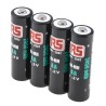 RS PRO Rechargeable AA Nickel Metal Hydride Battery 1.2 V 2.45 Ah Pack of 4 901-2982