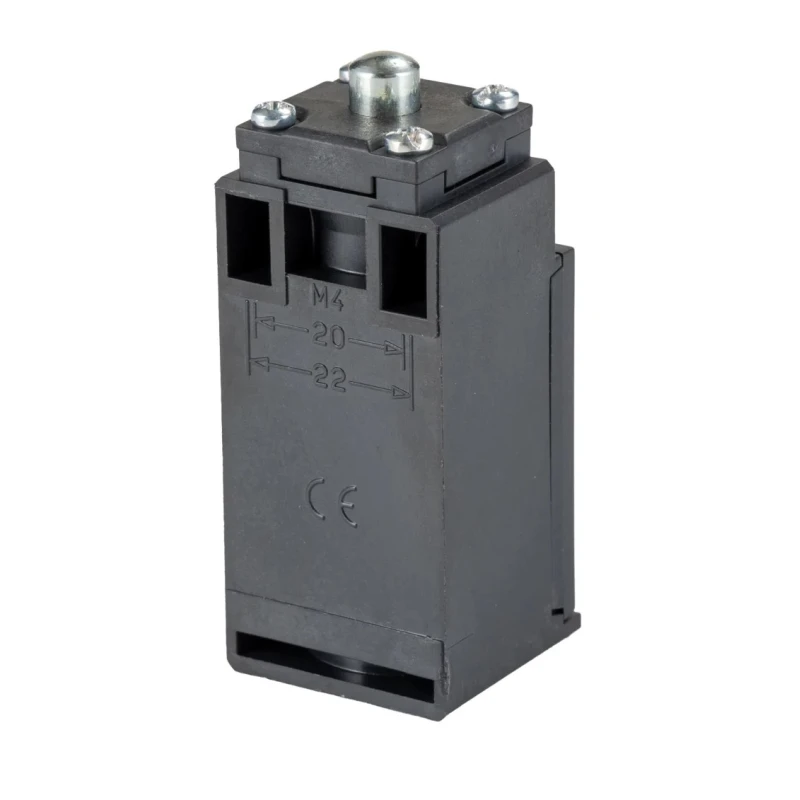 RS PRO Plunger Limit Switch 1 NO/1 NC, IP65 Fibreglass Reinforced Thermoplastic Housing 400V AC 10A IP65