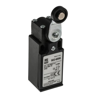 RS PRO Roller Lever Limit Switch, 1 NO/1 NC, IP65, Fibreglass Reinforced Thermoplastic Housing, 400V AC, 10A IP65