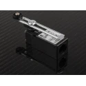 RS PRO Adjustable Roller Lever Limit Switch 1 NO/1 NC 400V AC 10A Fibreglass Reinforced Thermoplastic IP65 IP65
